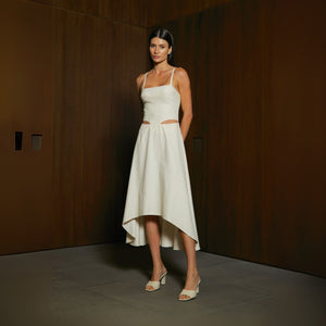 Vestido Apolo Midi - Marfim