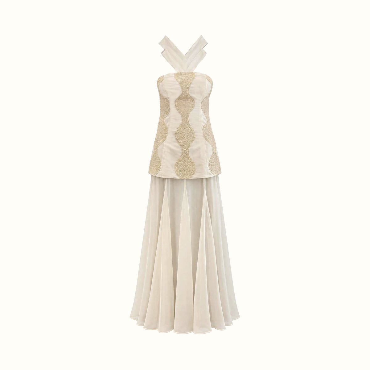 Vestido Arinze - Marfim