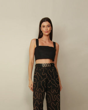 Cropped Umara - Preto