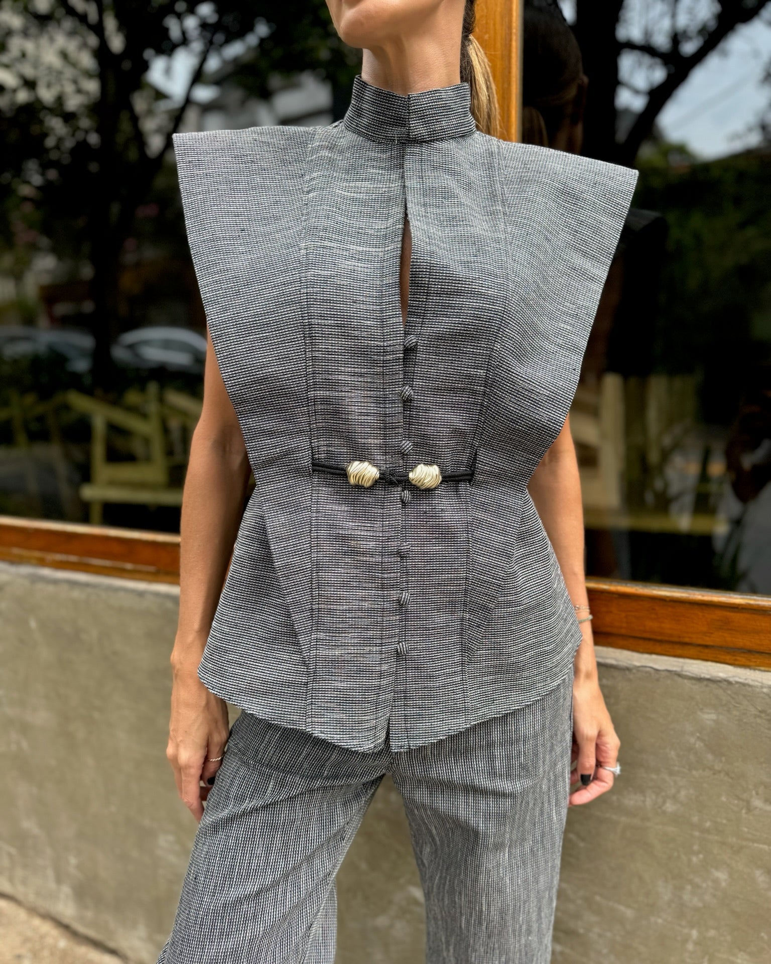 Blusa Korina - Preto Aramis