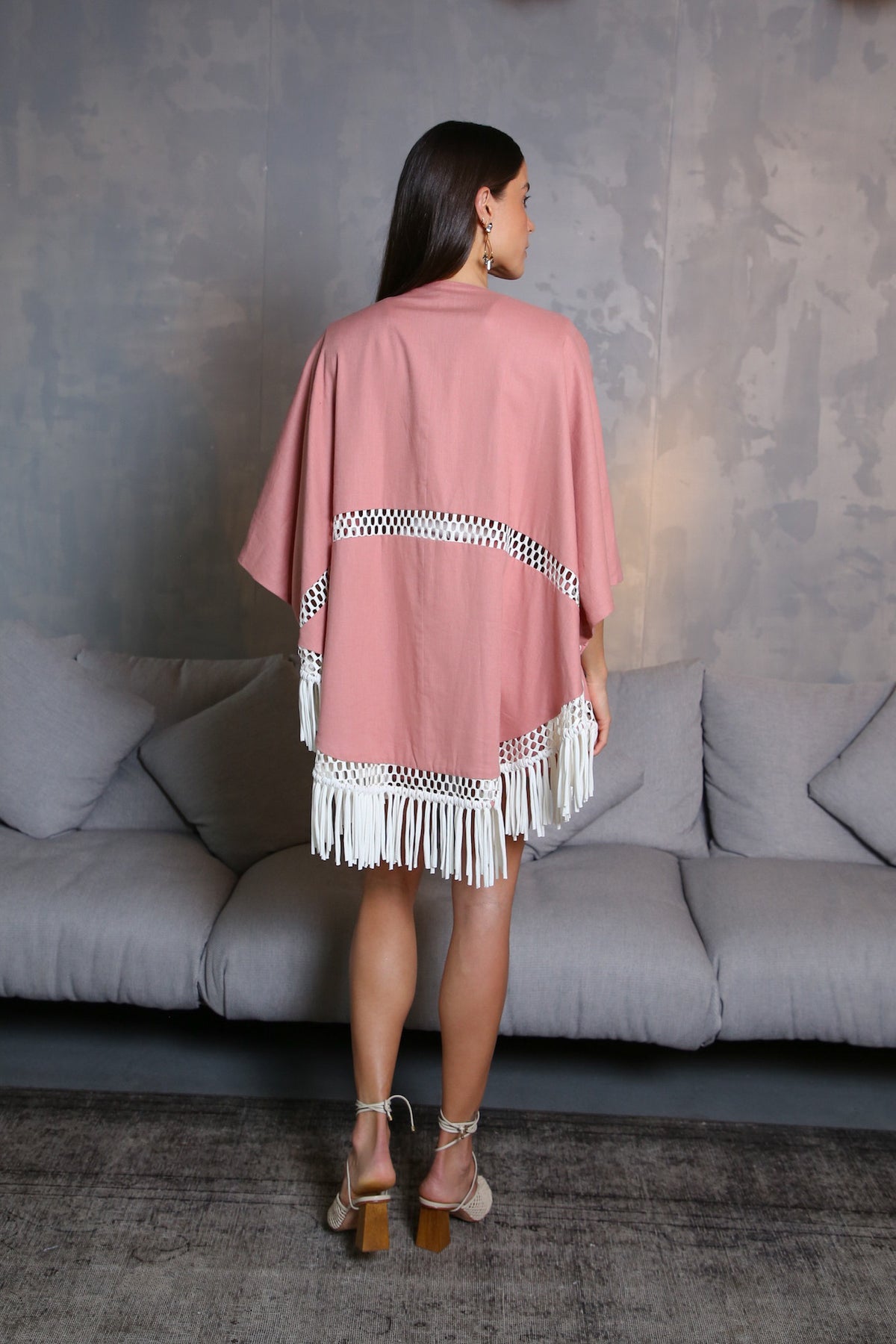 Kimono Faldu - Rose