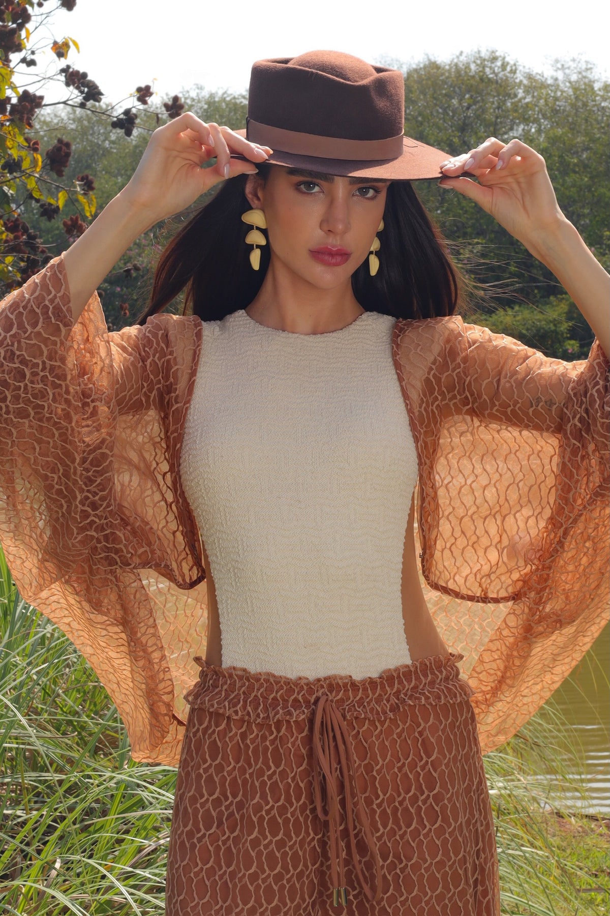 Kimono Thalia - Pecan