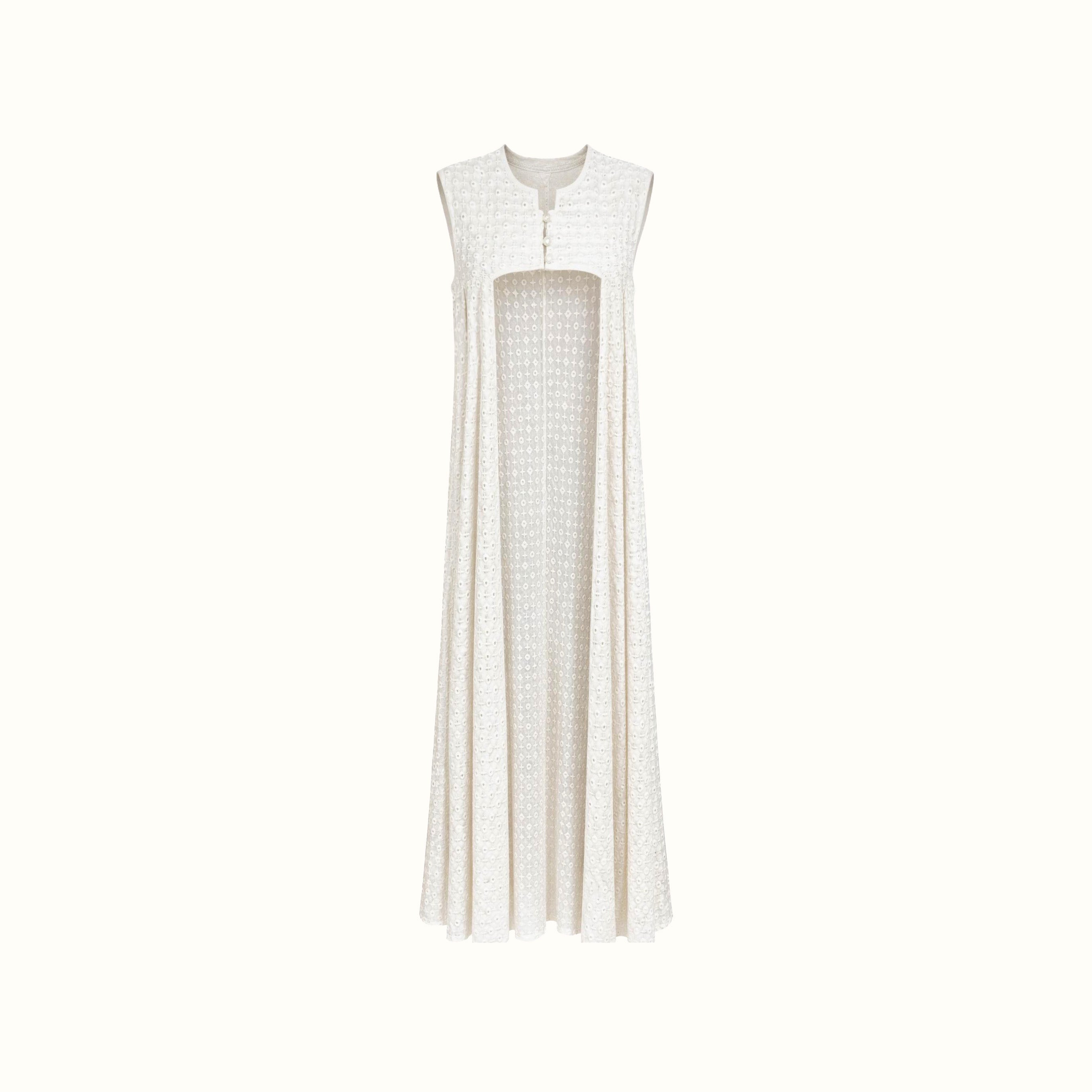 Vestido Calda - Off Brilho