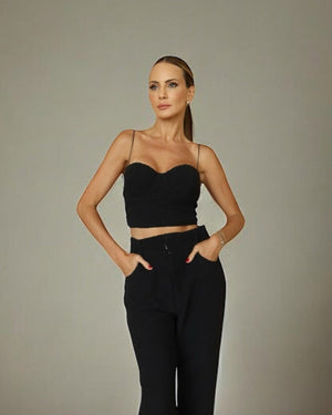 Cropped Carter - Preto