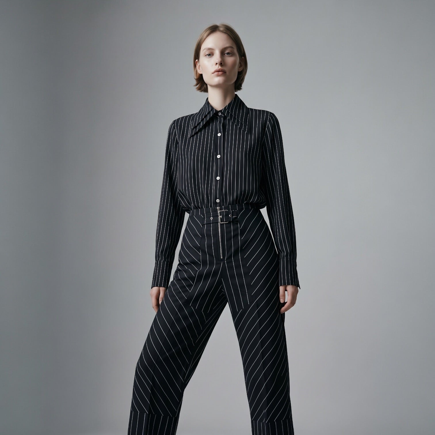 Camisa Bass New - Listrado Preto