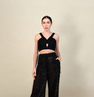 Cropped Jamily - Preto