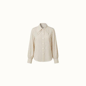 Camisa Bass New - Marfim Listras