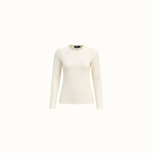 Blusa Bonfin - Malha Listrado Lurex Off