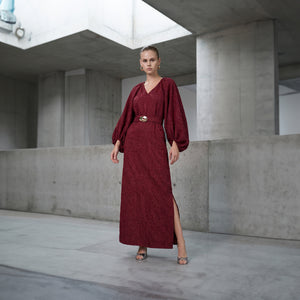 Vestido Elro - bordo