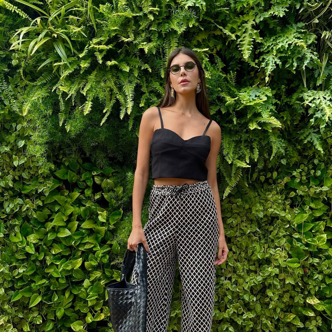 Cropped Dalvina - Preto