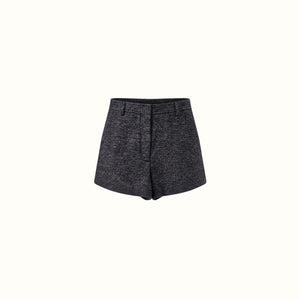 Shorts Voti - Marinho Jacquard