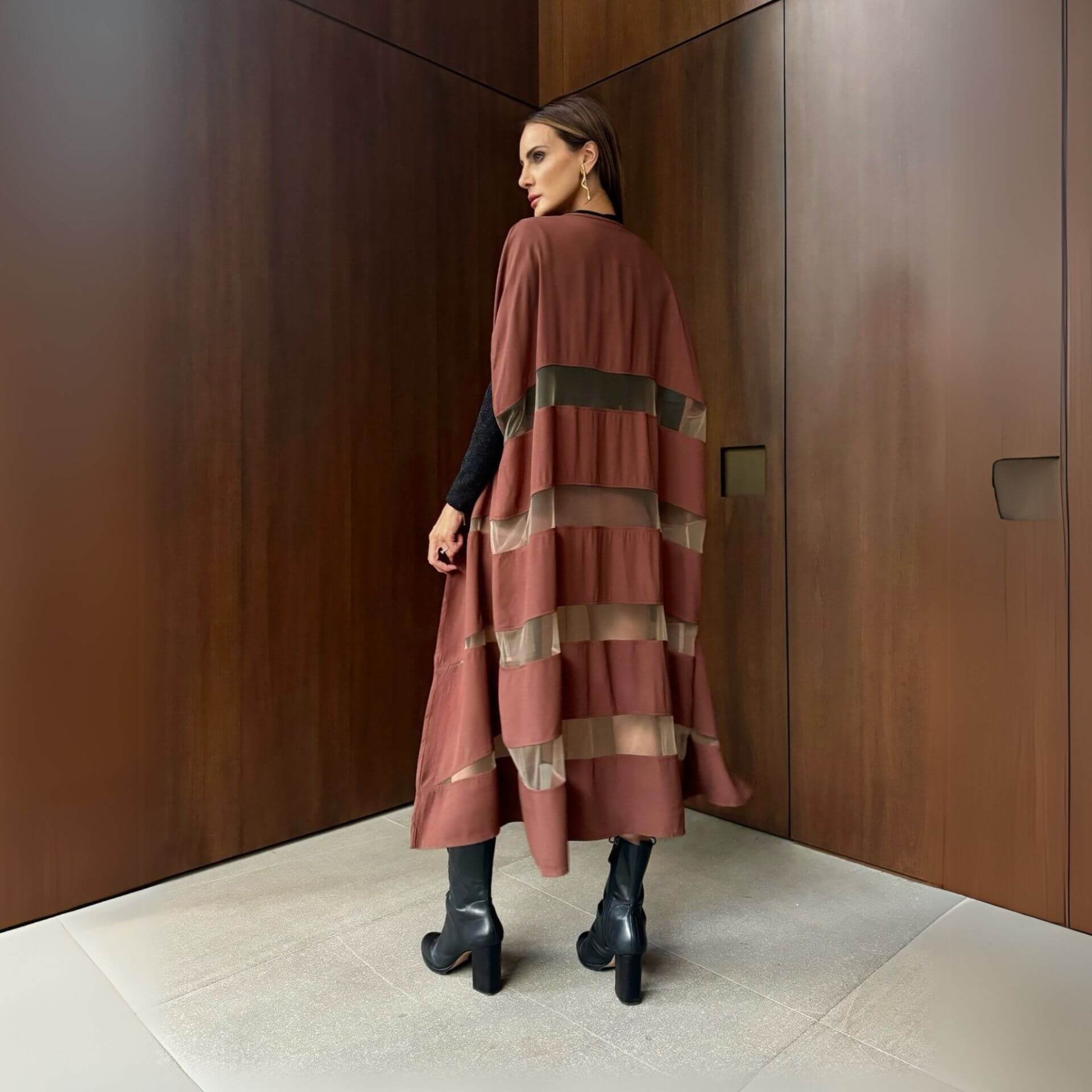 Kimono Abelardo - Chocolate