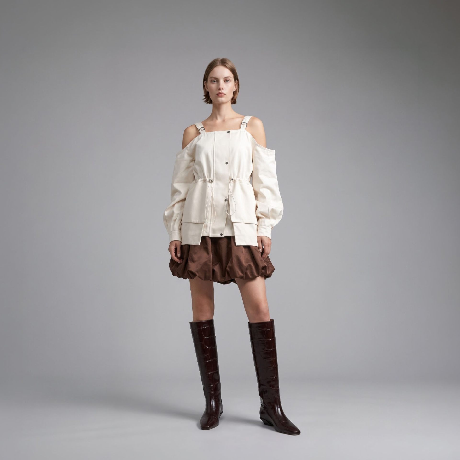 Blusa Gueriny - Marfim
