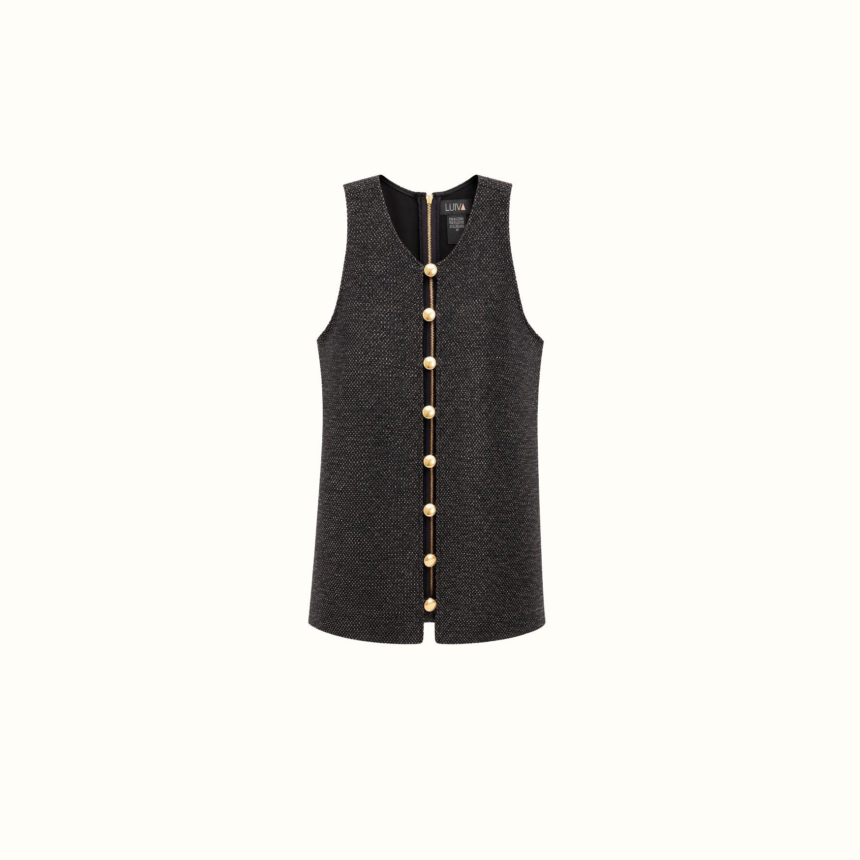 Blusa Parma - Marinho Jacquard