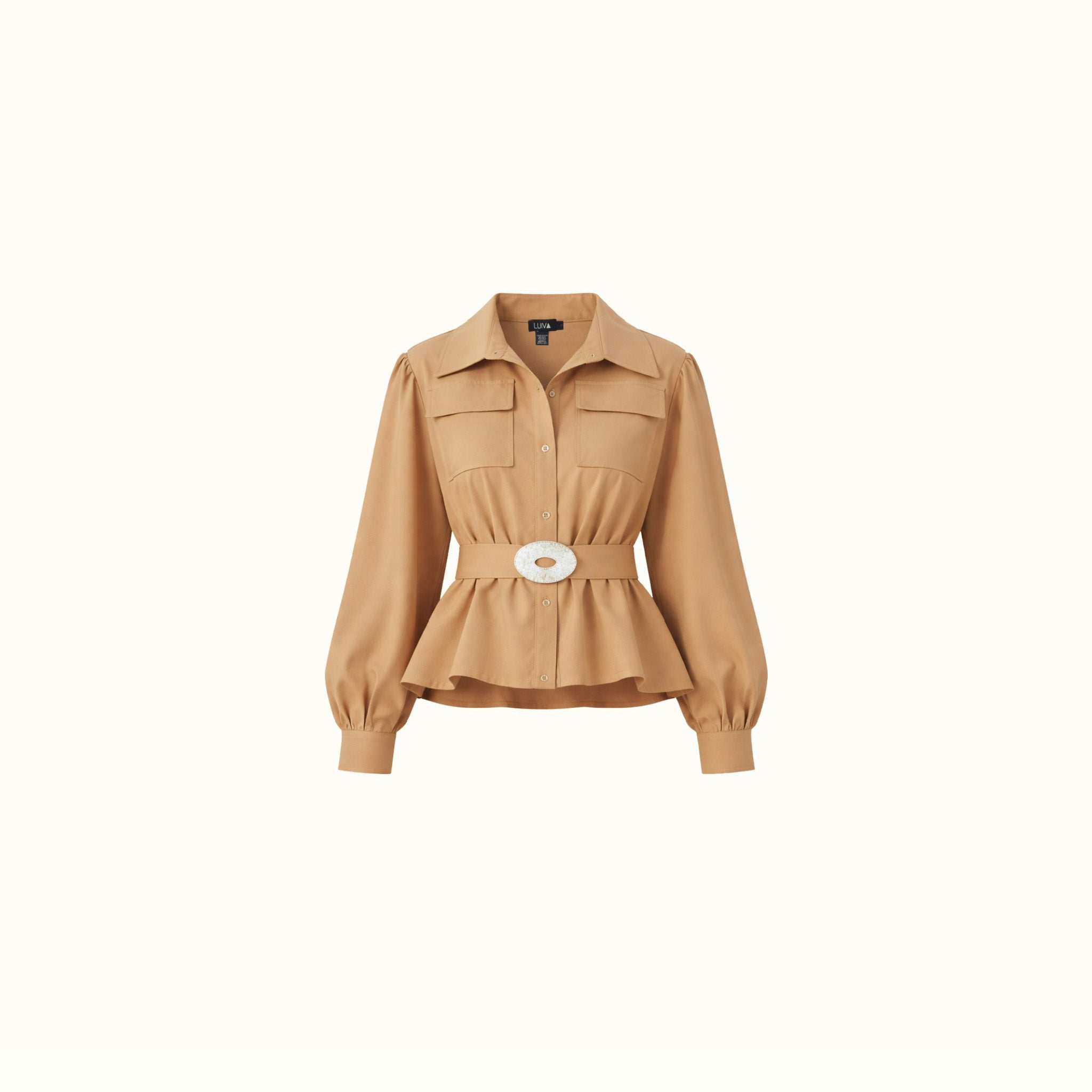 Camisa Chelton - Camelo