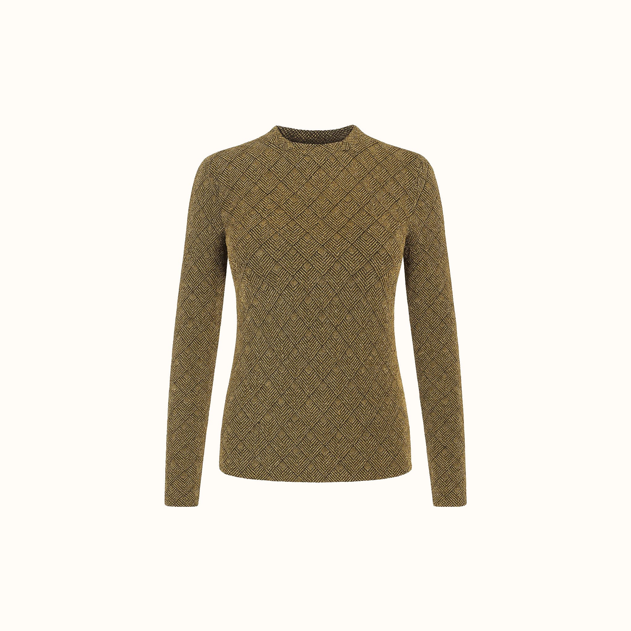 Blusa Bonfin - Preto/Dourado Lurex