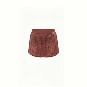 Shorts Violeta - Marrom