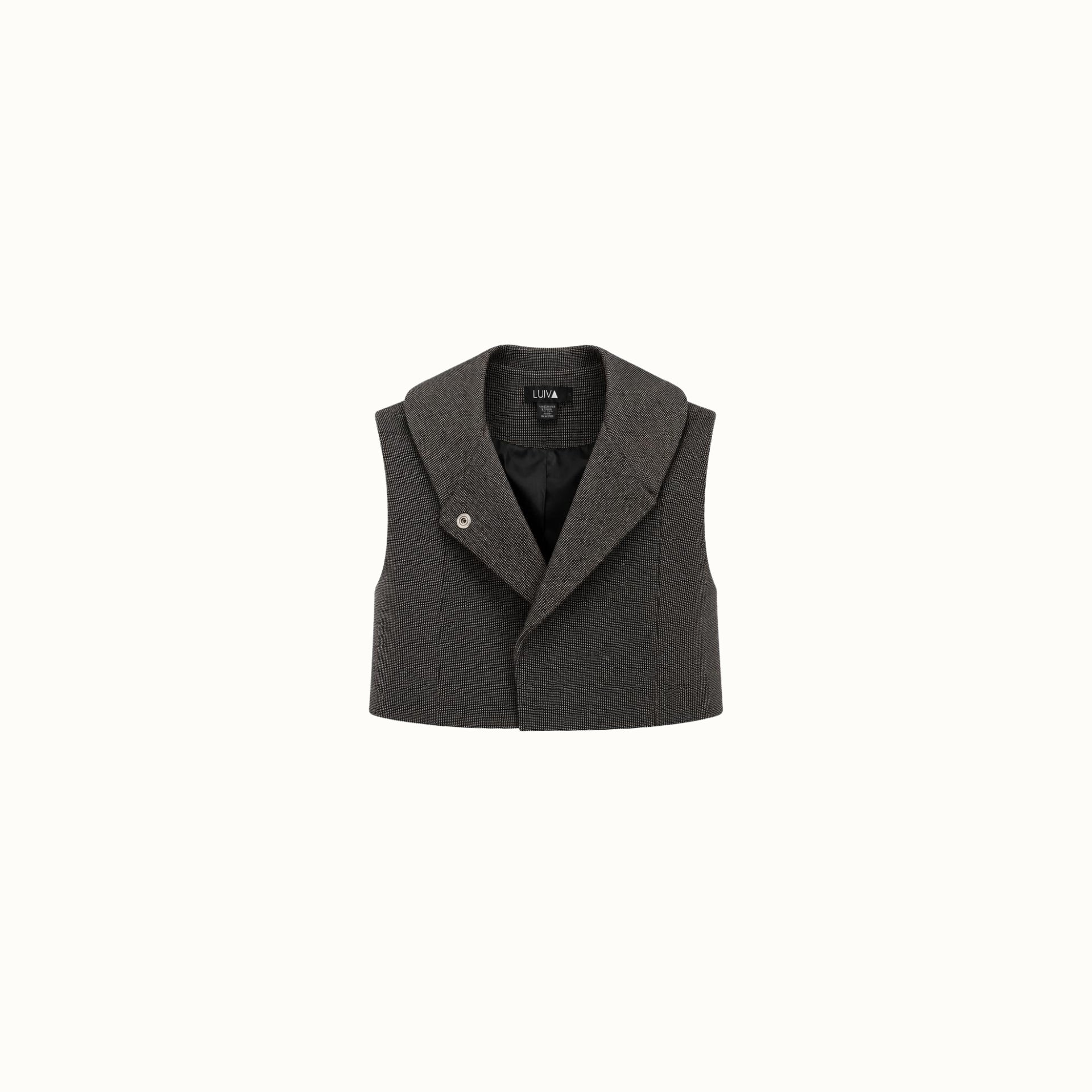 Colete Alpis - Marrom Tweed