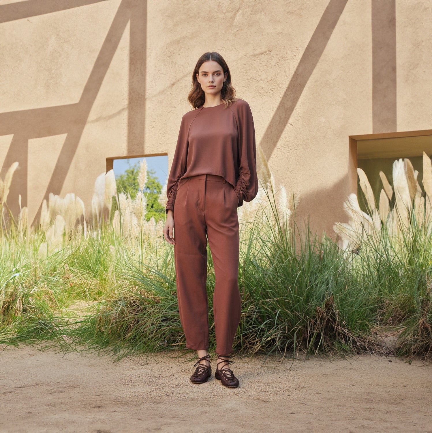 Blusa Tenday - Choco