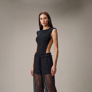 Body Alesia New - Preto Arabesco
