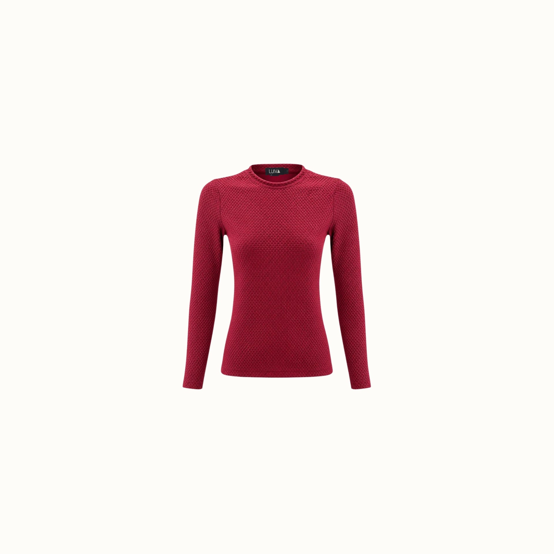 Blusa Bonfin - Malha Casa de Abelha Vinho