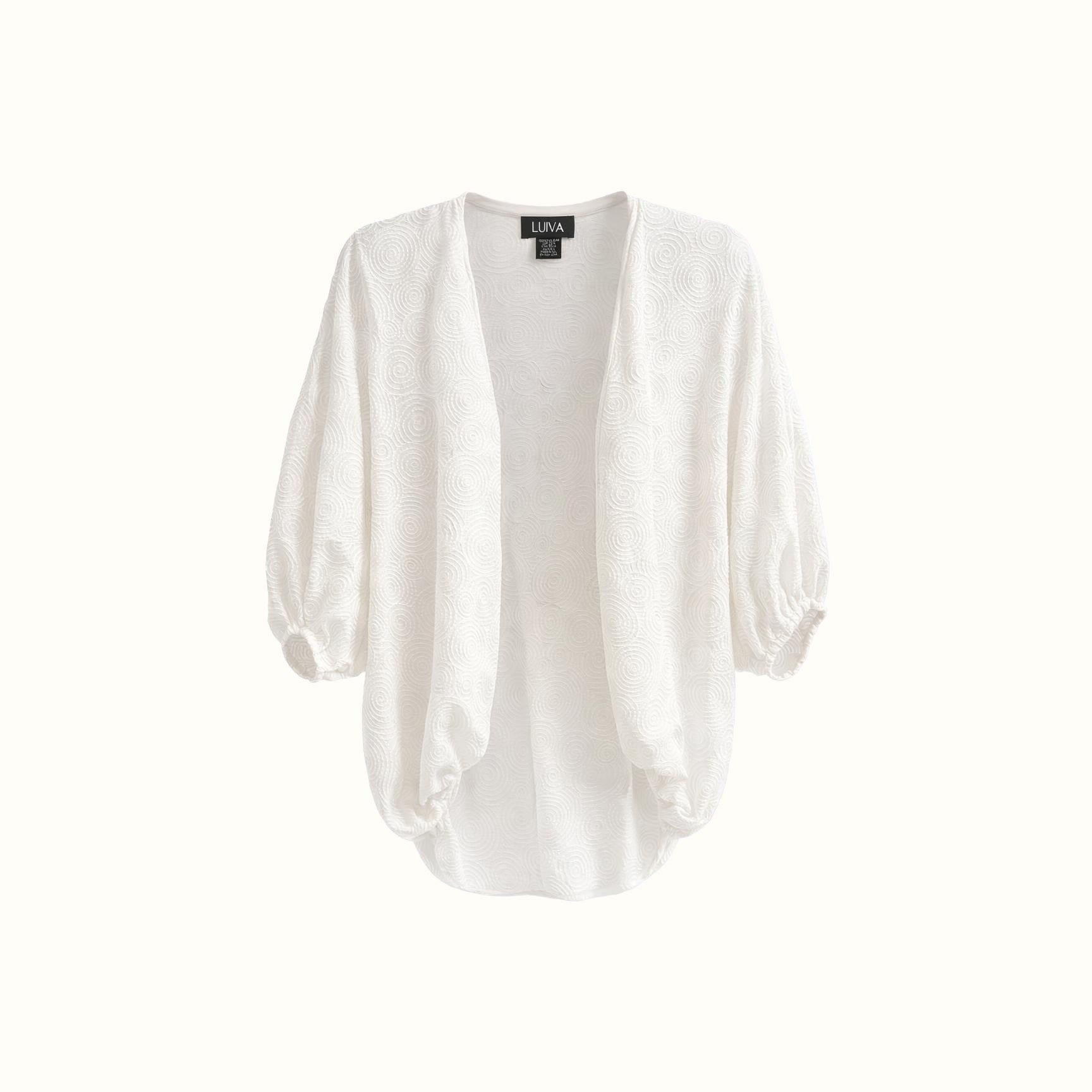 Kimono Florancia - Off Bordado