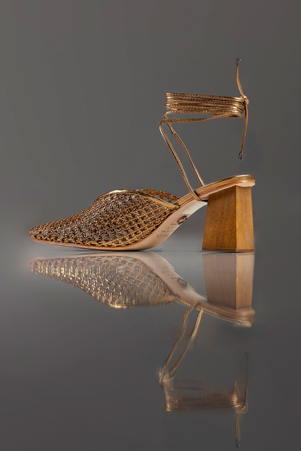 MULE MARIA EDUARDA - COURO BRONZE