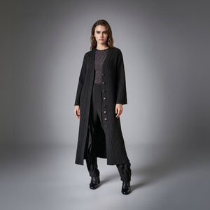 Tricot Longo Jabari - Preto