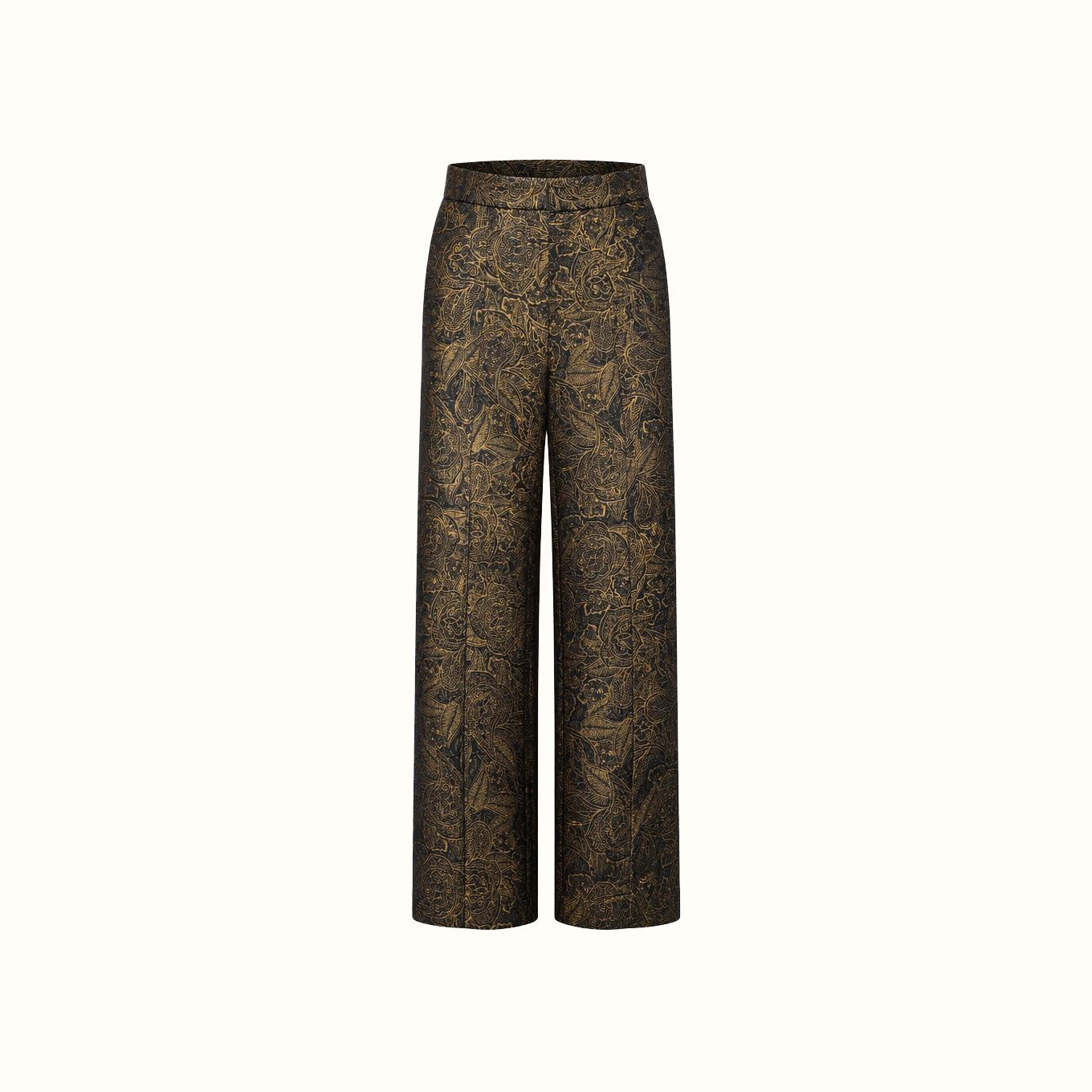 Calça Ilma - Jacquard Dourado