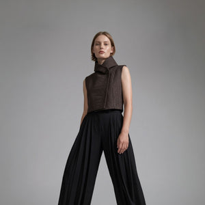 Colete Alpis - Marrom Tweed