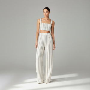 Cropped Vicente - Tweed Off Listras