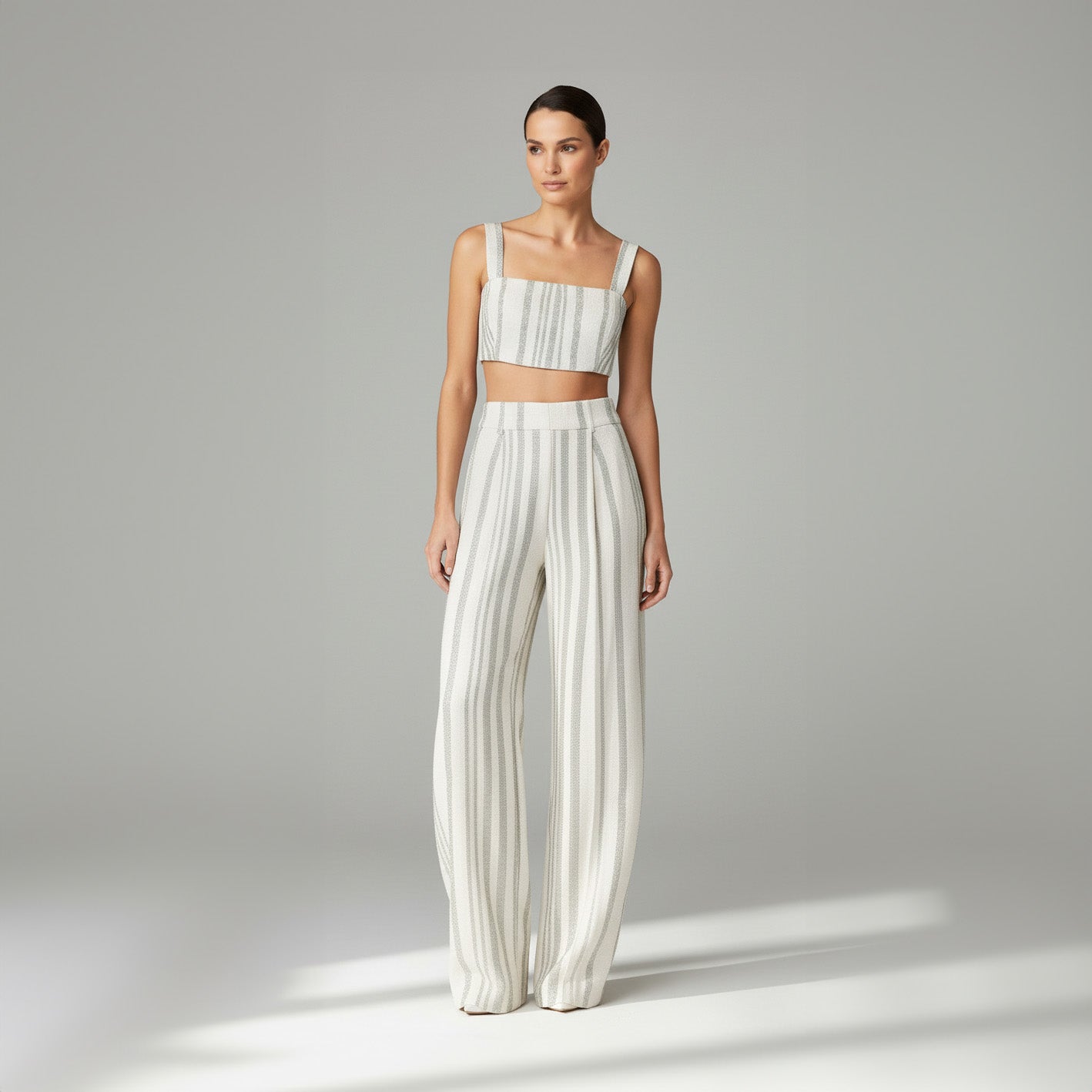 Cropped Vicente - Tweed Off Listras