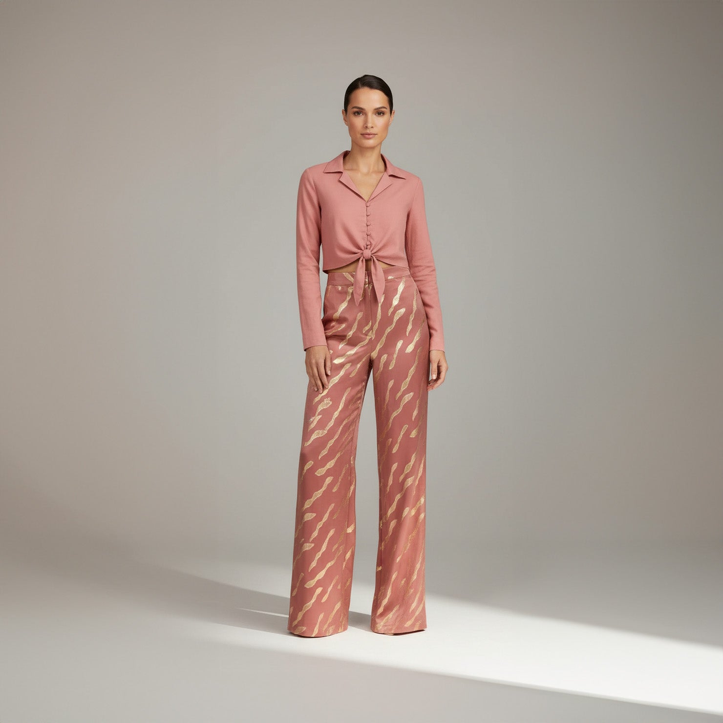 Camisa Gelsia - Rose