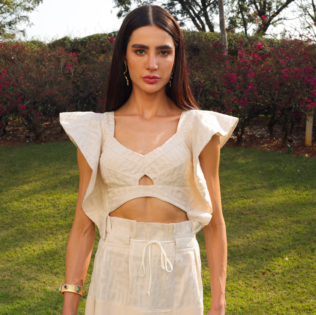 Cropped Marla - Marfim