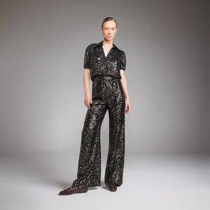 Calça Estele - Paetê Choco