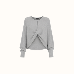 Blusa Tricot Blayde New - Cinza