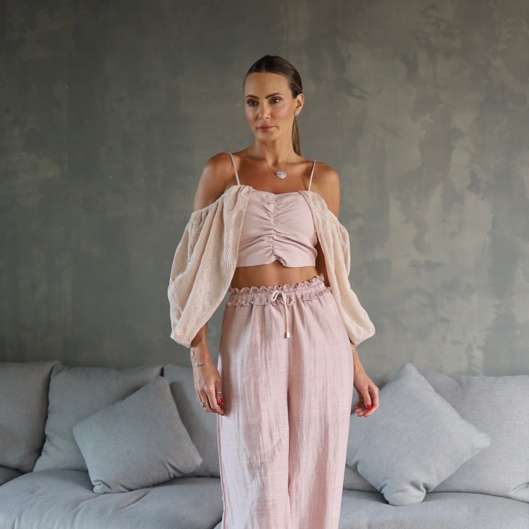 Blusa Deka - Rose Bordado